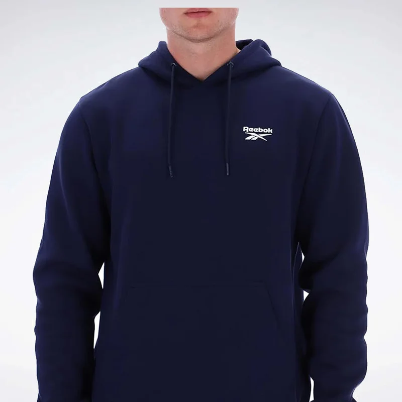 Reebok Vector Navy Reebok Noah Small Logo Men's Hoody - Vector Navy for Men | Best Price UAE