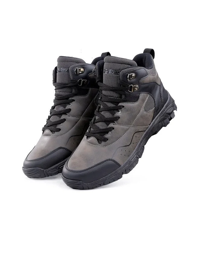 Bacca Bucci Grey Alpine Hiking & Trekking Boots for Men | Best Price UAE