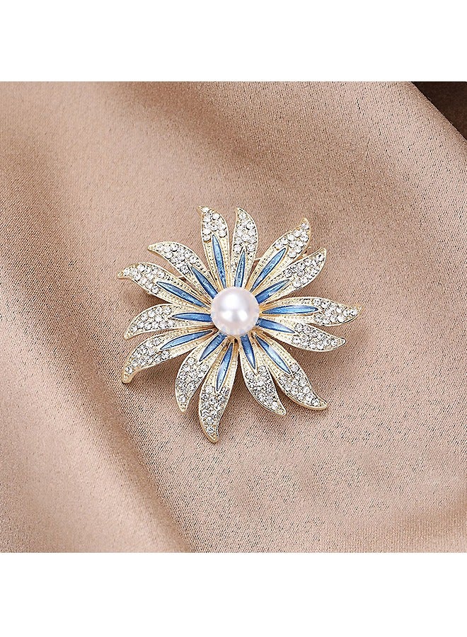 Beyond Sunflowers Brooche, Anti Rust and Anti Fading Alloy Brooch Pins, Corsage Scarf Clip Women Girls - Image 5