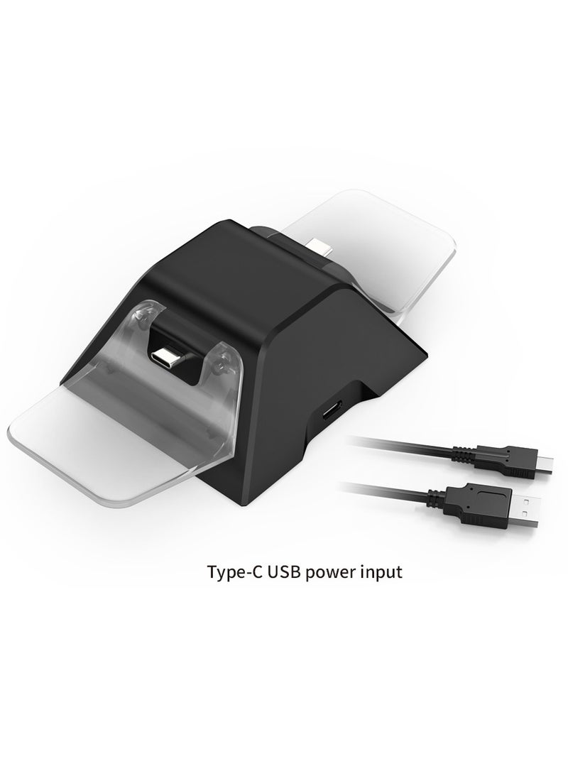 DOBE - PS5 Controller Charger, PS5 Controller Charger Station with LED Light, PS5 Controller Charging Station with Dual USB C Ports - Image 1