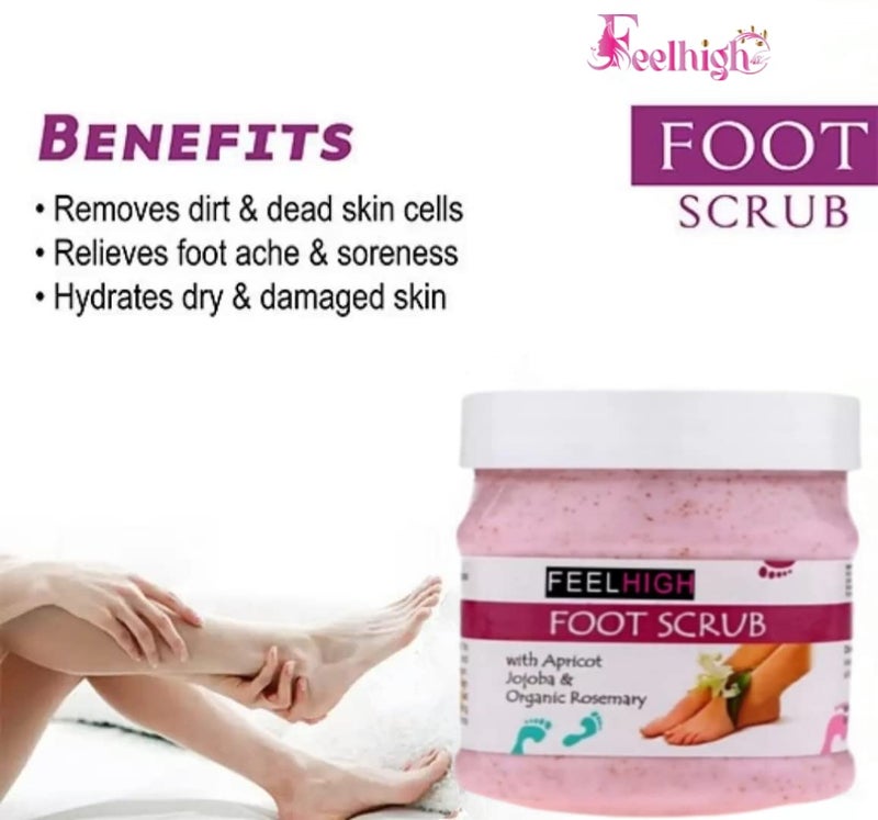 Feelhigh Face And Body Neem Mask Fight Wrinkles 500ml And Face Scrub 500ml Neem Mask and Foot Scrub - Image 3