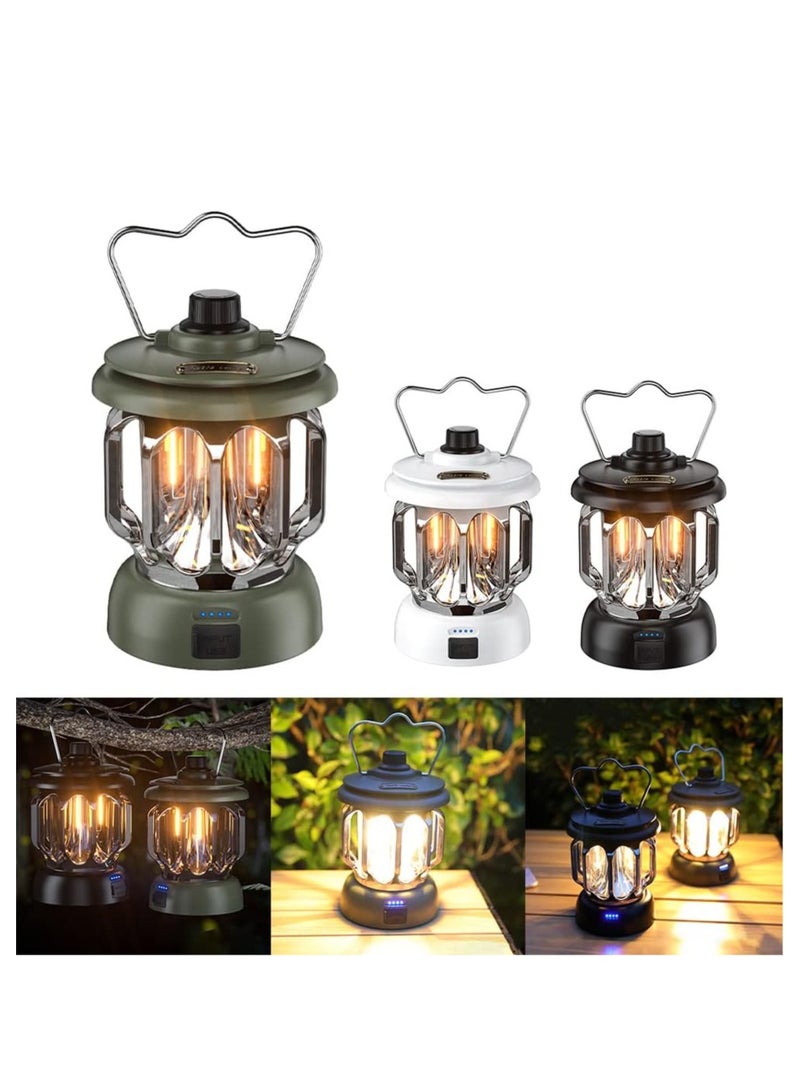 xinzhen Vintage Rechargeable Camping Light, Classic Vintage Camping Lantern, Rechargeable Vintage Camping Light  - Image 5