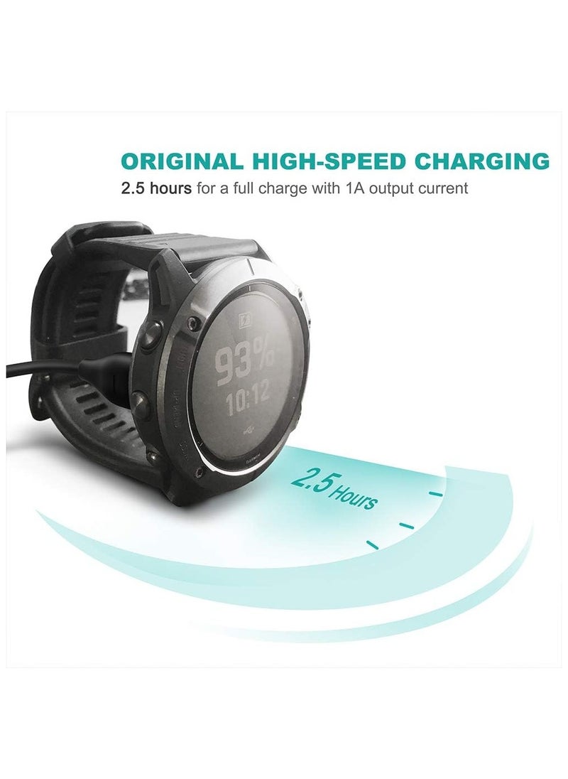 FIRST PRO Charger Compatible with Garmin Smart Watch - 1M,USB-A  - Image 3