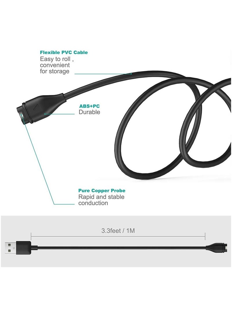 FIRST PRO Charger Compatible with Garmin Smart Watch - 1M,USB-A  - Image 4