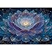 lamplig Puzzles for Adults 1000 Pieces Mandala Lotus Flower Plant 1000 Piece Puzzle for Adults Seniors Hard Jigsaw Puzzles for Adult with Letters on Back for Relaxation Home Decor 11 Poster - Image 2