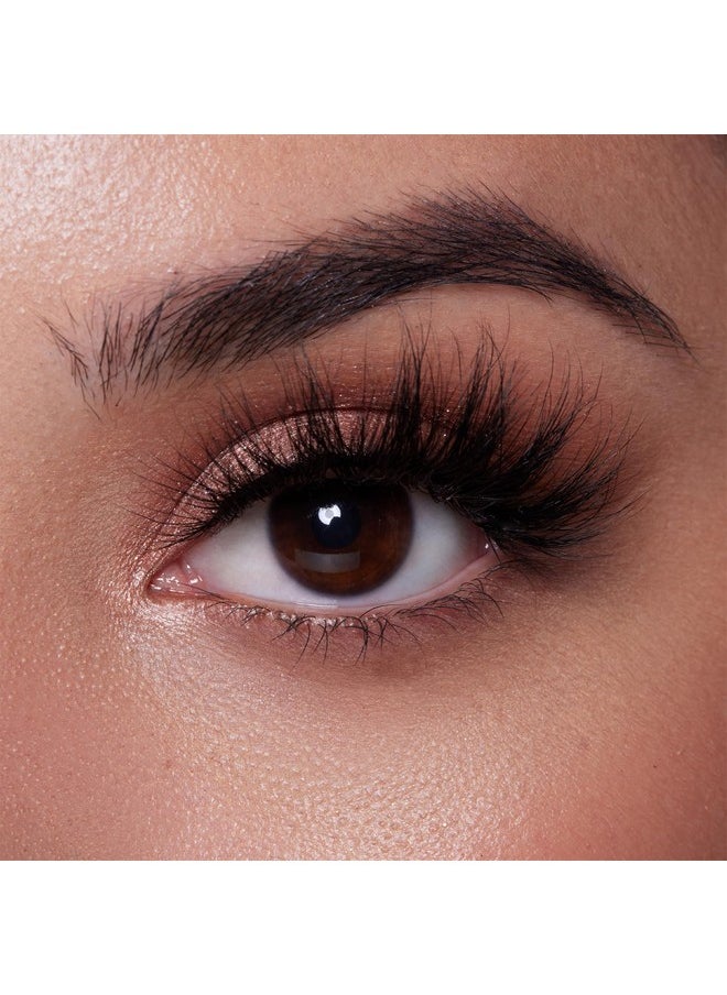 Lilly Lashes - So Extra Mykonos 3D Mink Lashes - Mink Eyelashes, The Original Lilly Lash, Wispy Lashes Natural Look, Reusable Eyelashes Up To 25X, Fluffy Eyelashes, Strip Lashes - Lash Glue Not Included - Image 1