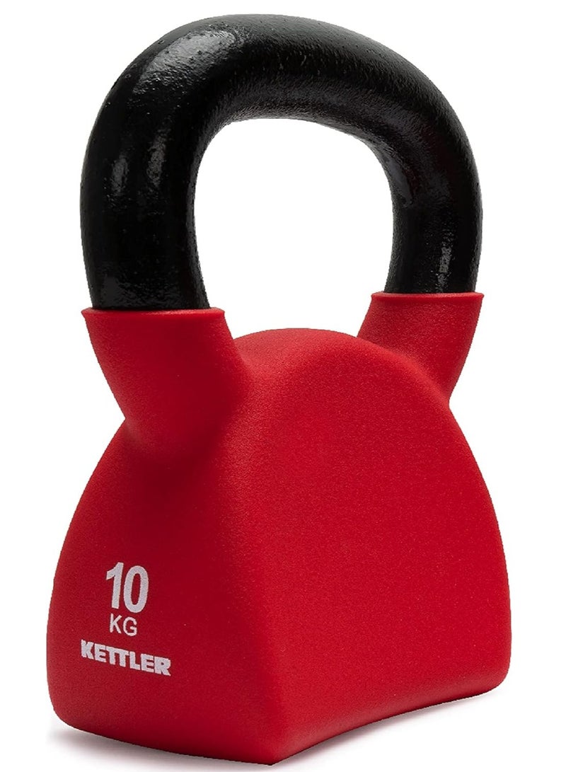 anythingbasic. Kettlebell of 10Kg (22LB) Includes 1 * 10Kg (22LB) | Material : Iron with Rubber Coat | Exercise, Fitness and Strength Training Weights at Home/Gym | Unisex  - Image 1