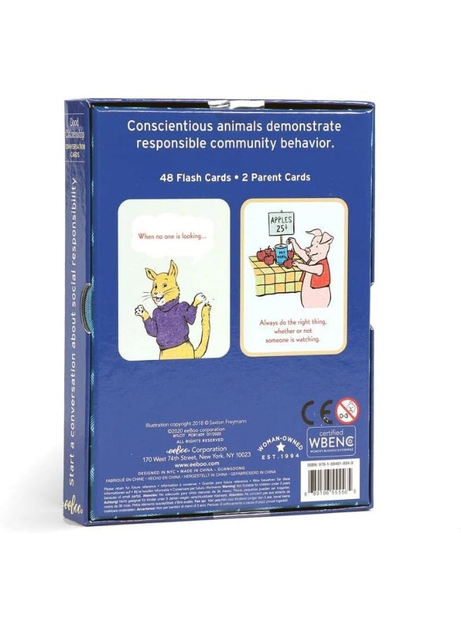 eeBoo Good Citizenship Conversation Cards - Image 5