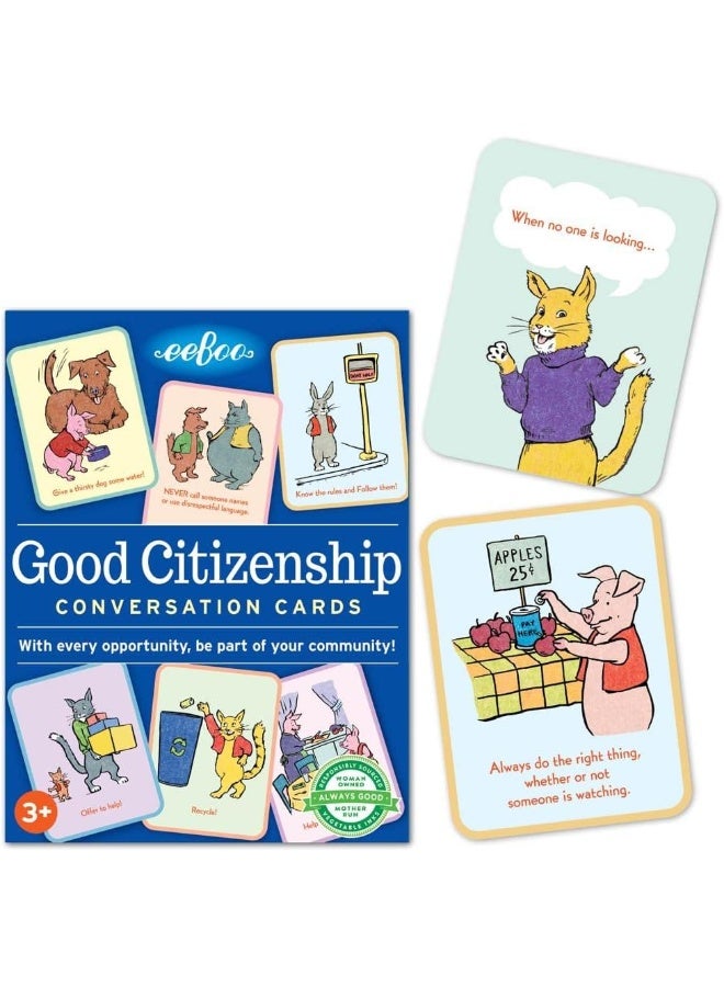 eeBoo Good Citizenship Conversation Cards - Image 3