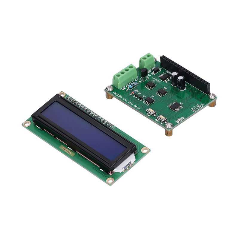 Milliohm Meter HR390 Capacitance Tester with Alligator Clips Wide Measuring Range - Image 4
