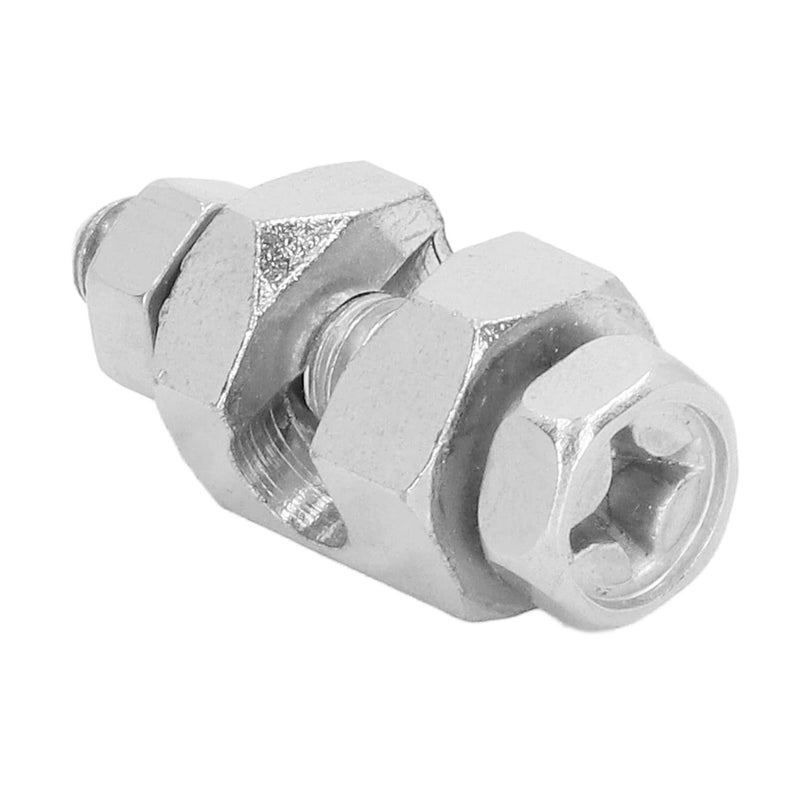 klarako Copper Grounding Clip, 10Pcs Standard Size Metal Protects PV Modules, Protection Cable Clamp Metal Grounding Clip, for Industry - Image 3