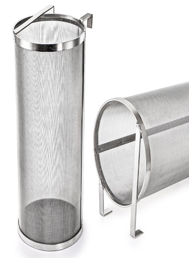 Goaste مصفاة هوب جوست مقاس 6 × 14 بوصة، بشبكة 300 ميكرون، مصنوعة من الفولاذ المقاوم للصدأ 304، مناسبة لغلايات تخمير البيرة والشاي المنزلية - Image 1