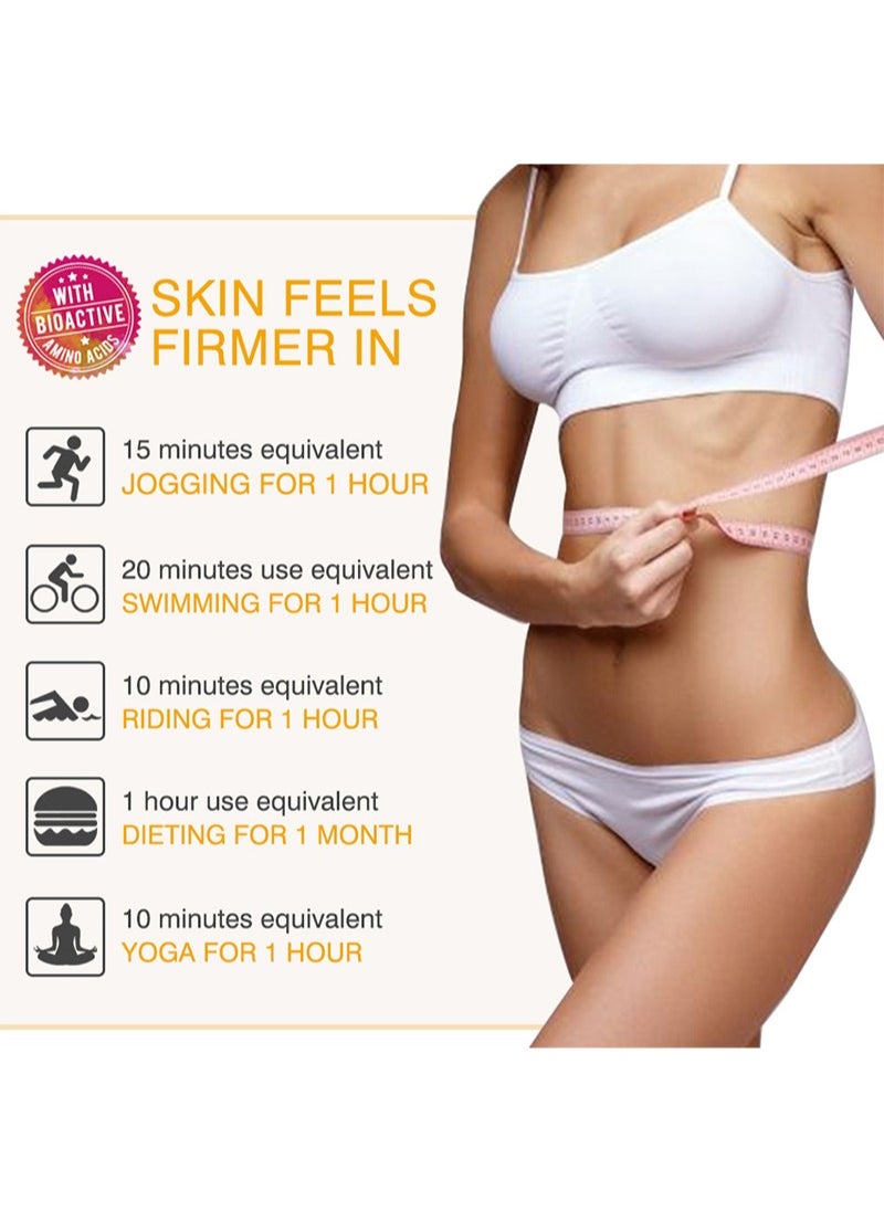 Elaimei - Super-Intense Hot Cream, Fat Burner Slimming Cream with Massage Roller, Enhancer Cream for Body Slimming and Firming - Perfectly Shape Waist, Abdomen and Buttocks - Image 1