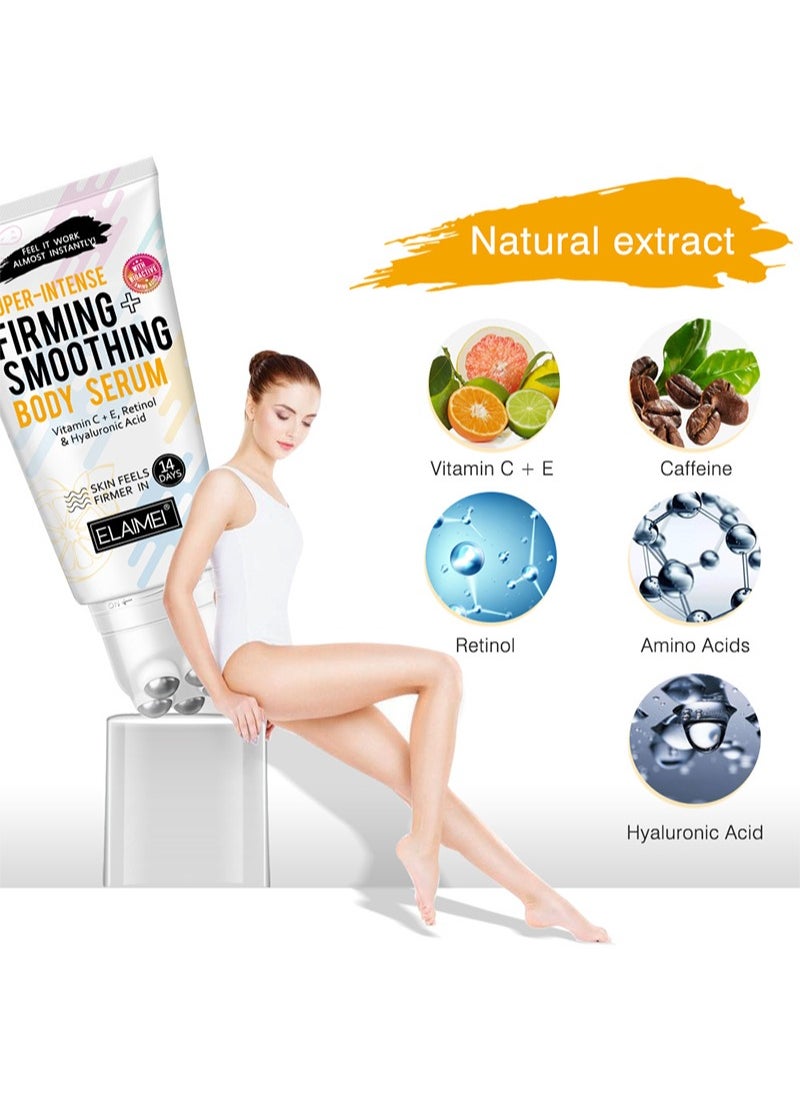 Elaimei - Super-Intense Hot Cream, Fat Burner Slimming Cream with Massage Roller, Enhancer Cream for Body Slimming and Firming - Perfectly Shape Waist, Abdomen and Buttocks - Image 1