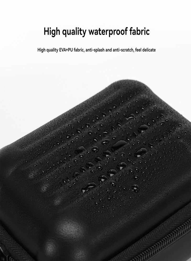 كواتكون حقيبة كاميرا Cwatcun Caden D158 لتنظيم البطاقات والكاميرات مصنوعة من مادة EVA الصلبة المقاومة للسقوط وحقيبة رقمية صغيرة محمولة للتخزين - Image 2