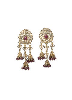 GOHONA Bollywood Style Indian Traditional Jhumka Earring for Women