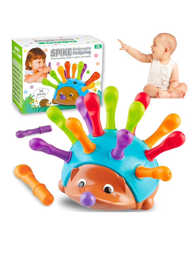 Spike The Fine Motor Hedgehog - 14 Piece Toddler Learning Toys, Fine Motor Skills and Sensory Development Toy for Kids Ages 18+ Months, Montessori Educational Toy for Early Childhood Developmen - pzsku/Z7CB5C511423567812687Z/45/_/1740645120/d687a506-e0a2-4fd0-8467-a5e610abe25c