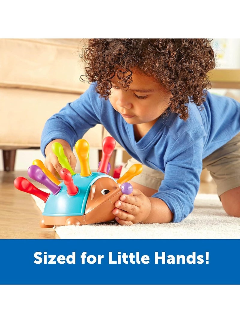 Meetion Spike The Fine Motor Hedgehog - 14 Piece Toddler Learning Toys, Fine Motor Skills and Sensory Development Toy for Kids Ages 18+ Months, Montessori Educational Toy for Early Childhood Developmen - Image 5