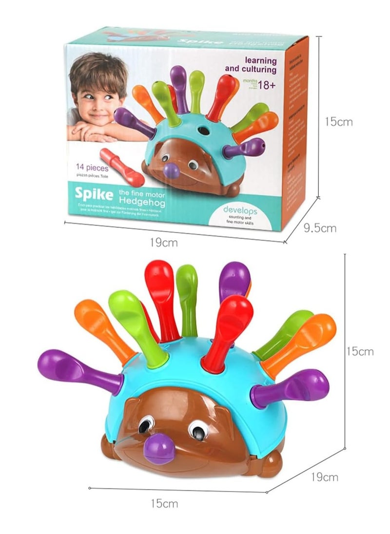 Spike The Fine Motor Hedgehog - 14 Piece Toddler Learning Toys, Fine Motor Skills and Sensory Development Toy for Kids Ages 18+ Months, Montessori Educational Toy for Early Childhood Developmen - pzsku/Z7CB5C511423567812687Z/45/_/1740645768/63b37623-a877-4ec8-af47-5adcad3fb306