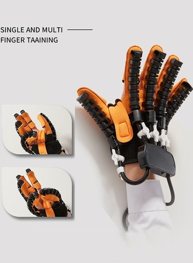 عربست قفازات روبوت إعادة التأهيل ، تدريب الأصابع ، مدرب إعادة تأهيل الإصبع لالتهاب المفاصل الشلل النصفي متعدد الوظائف تقويم إصبع جبيرة اليد للبالغين / الأطفال - Image 2