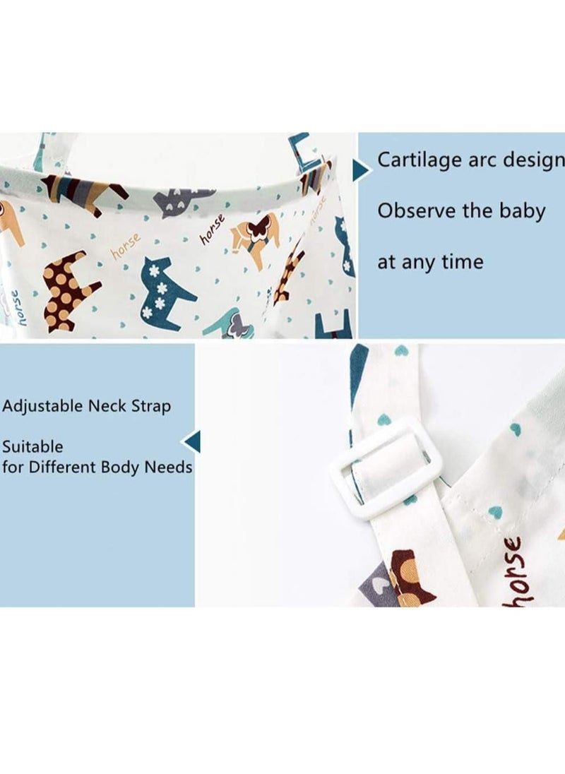 Cotton Printed Breastfeeding Nursing Cover For Soothing Environment For Kids
