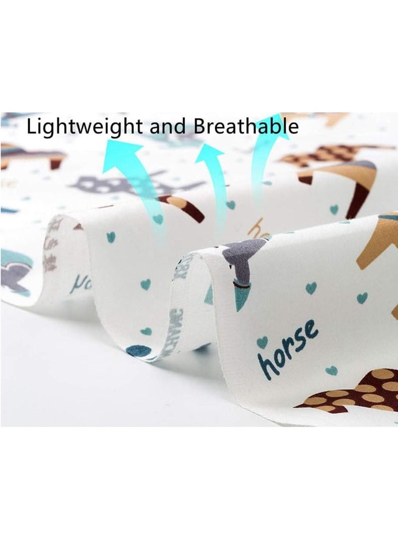 Cotton Printed Breastfeeding Nursing Cover For Soothing Environment For Kids