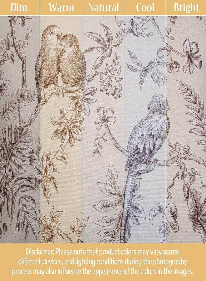 Maison d' Hermine Decorative Pillow Covers 20x20 Inch Square 100% Cotton Throw Pillow Covers with Invisible Zipper for Living Room Couch, Chair, Sofas, Bedroom, Home (Jouy Paradise - Beige) - Image 3