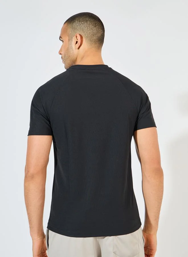 Styli Micro Pique Quick Dry Raglan Regular Fit T-Shirt