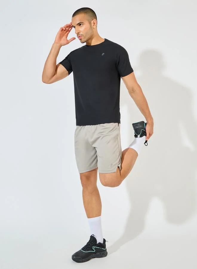 Styli Active Micro Pique Quick Dry Raglan Regular Fit T-Shirt