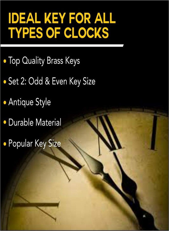 Brass Blessing Clock Winding Key Set - 5025 - Image 5