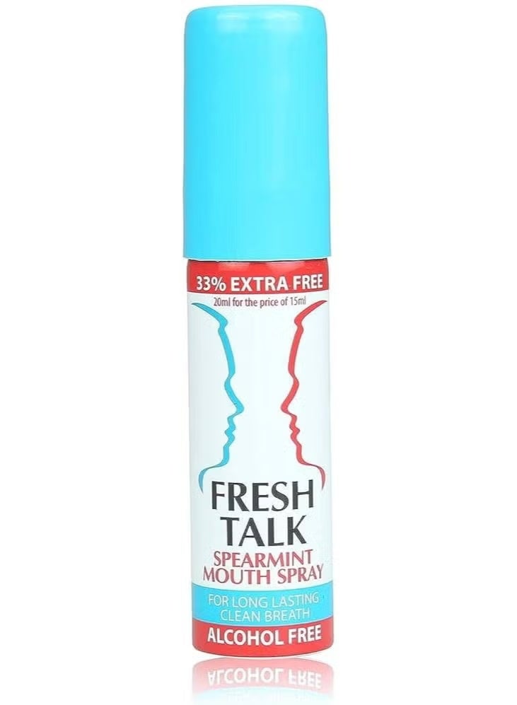 Fresh Talk Spearmint Mouth Spray 20ml