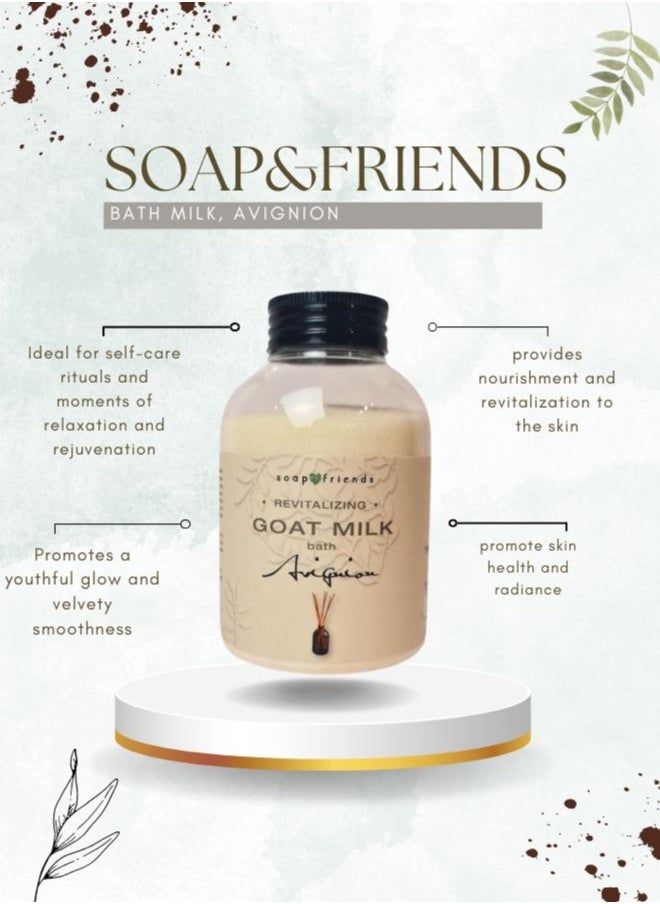 Soap&Friends Soap&Friends 500 g Bathing Avignion Goat Milk for Fresh and Youthful Skin  - Image 2