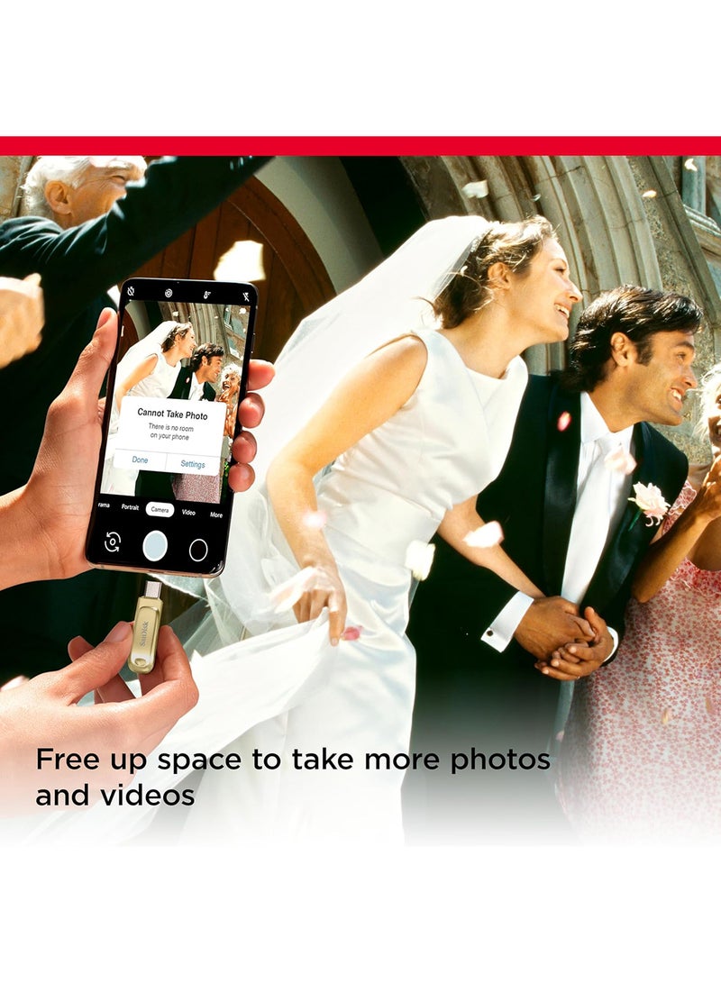 sandisk 256GB Ultra Dual Drive Go USB And USBC - SANDISK - SDDDC3-256G-G46AG - Image 5