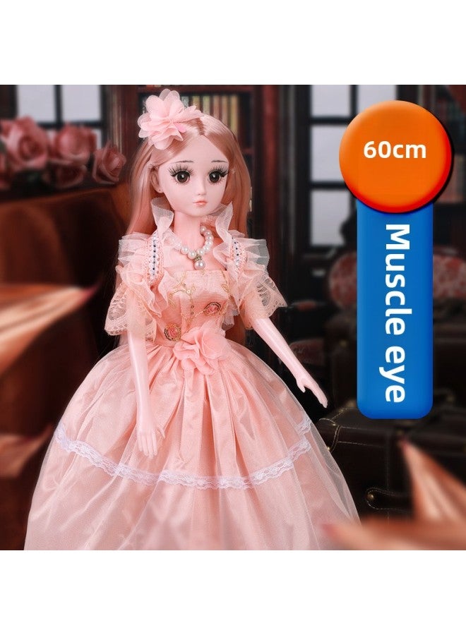 60 Centimeter Oversized Doll Set Little Girl Princess Play House Children's Birthday Gift Box Toys Wholesale-Color:Princess Philolene -60cm-Height:Blink + Intelligent Remote Control Dialogue Edition -20 Joints -36 Gifts-Dressing Gifts 3 【Gift Boxes】】 - Image 5