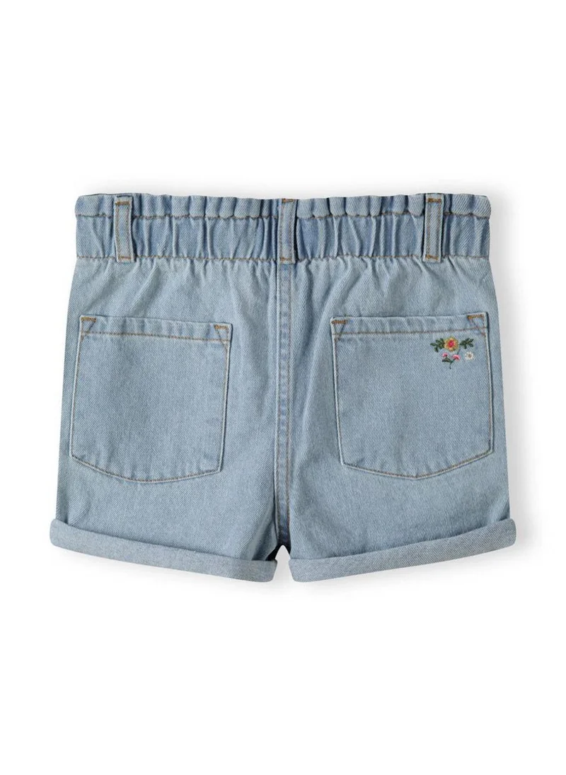 MINOTI Baby Paberbag Waist Denim Shorts