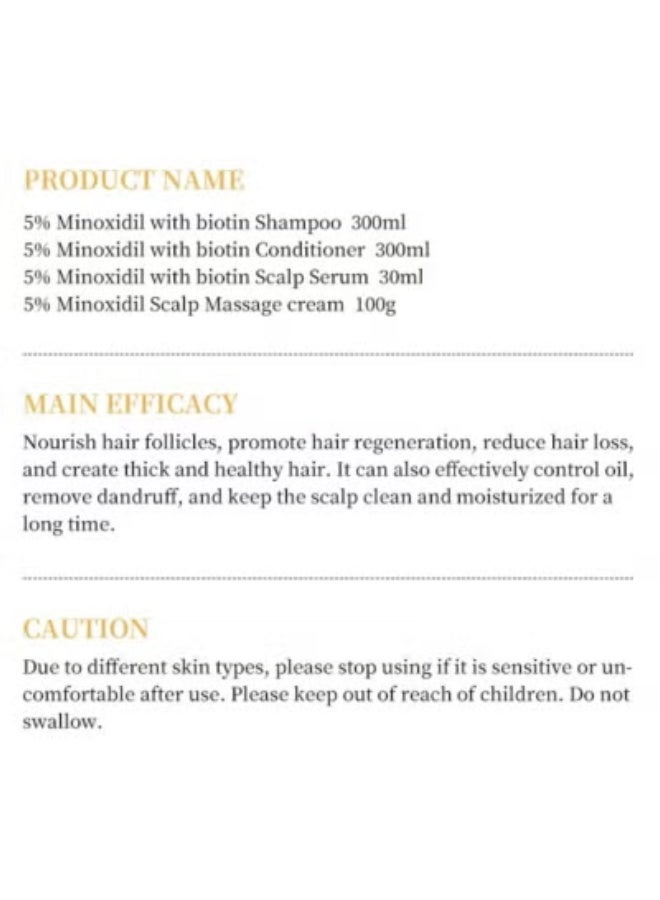 Kormesic 3-Pack 5% Minoxidil Anti-Hair Loss Shampoo 34% Less Breakage + 43% Hydration in 28 Days! - Image 4