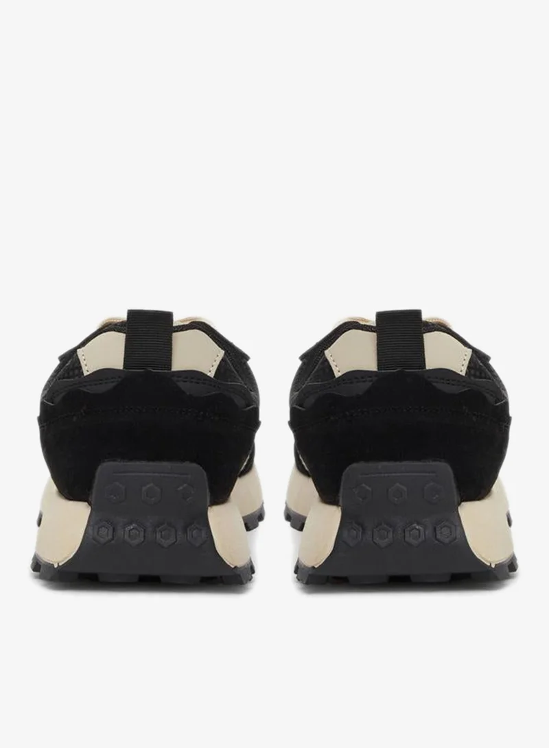 Styli Active Color Block Lace Up Sneakers