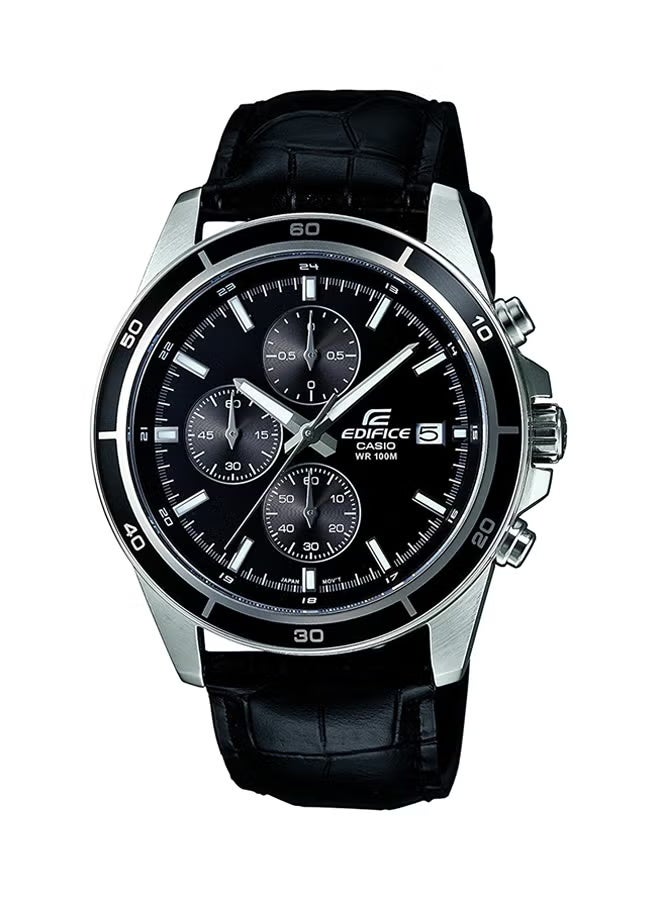 كاسيو ساعة كاسيو للرجال من الجلد التناظري EFR-526L-1AVUDF - Image 1