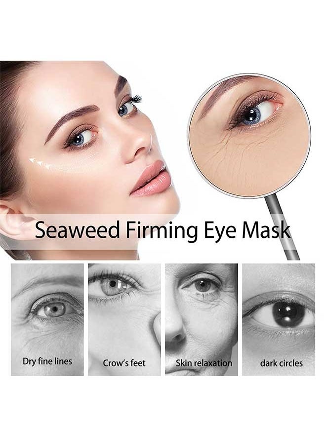 West&Month - Seaweed Firming Eye Mask 30 Pairs, Lifts And Lightens Fine Lines Around The Eyes, And Moisturizes Dark Circles With Moisturizing Eye Mask，Suitable For Use Before Making Up - Image 1