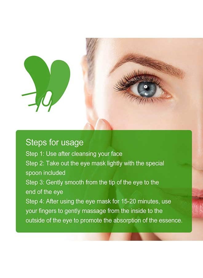 West&Month - Seaweed Firming Eye Mask 30 Pairs, Lifts And Lightens Fine Lines Around The Eyes, And Moisturizes Dark Circles With Moisturizing Eye Mask，Suitable For Use Before Making Up - Image 1