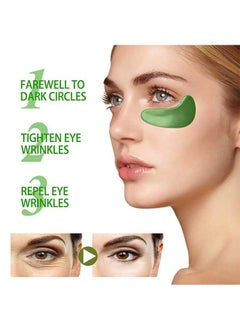 West&Month Seaweed Firming Eye Mask 30 Pairs, Lifts And Lightens Fine Lines Around The Eyes, And Moisturizes Dark Circles With Moisturizing Eye Mask，Suitable For Use Before Making Up  - Image 4