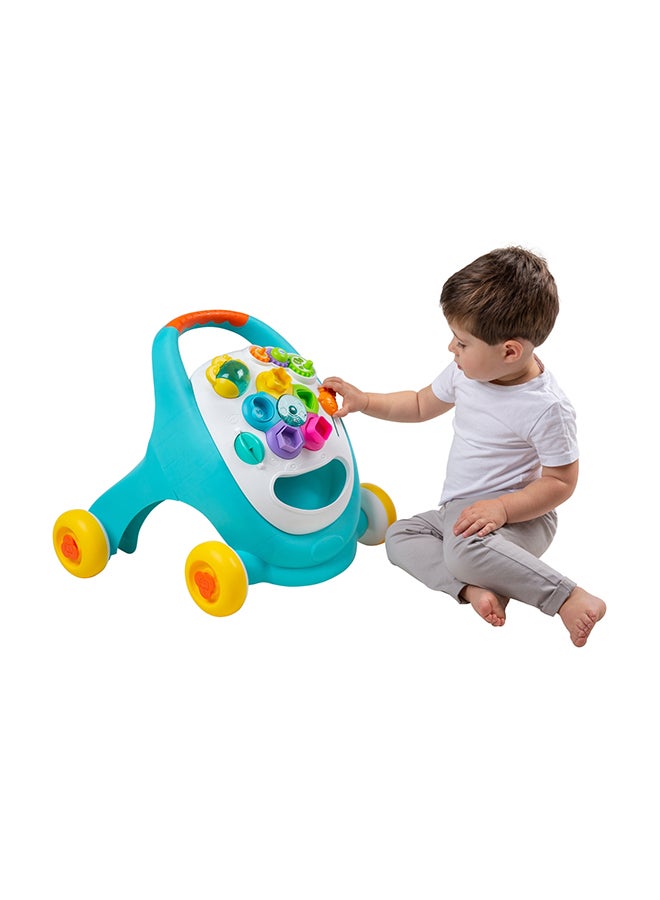playgro Sensory Explorer Music and Lights 8+ Activity Walker – Engaging Baby Toy For Development and Sensory Play, Learning Toys 6-12 Months, Educational Present for 1 Year Old, Push Walker Gift With Wheels for Infant Boys Girls - Image 2
