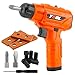 PANPAPA Toy Drill Set for Toddlers 13Electric Power Kids Drill and Screw SetKids Pretend Play Tool with Realistic Sound ActionPreschool STEM Toy for Home Classroom Ages 3 - Image 3