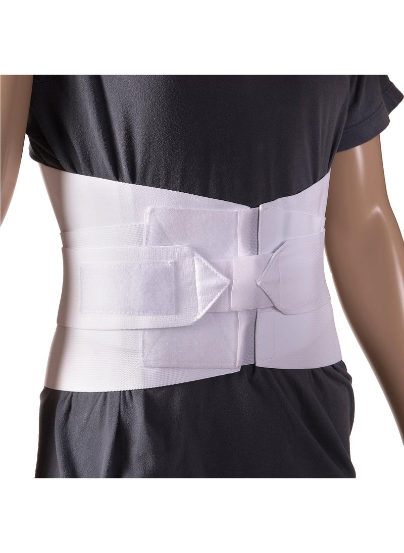DMI - MABIS Adjustable Back Brace and Back Support Belt for Lumbar Support related to Improved Posture Back Pain Scoliosis and Herniated Discs Extra Large - Image 1