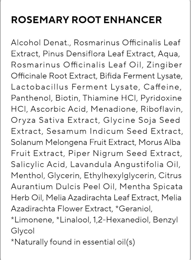 AROMATICA, Rosemary Root Enhancer, 3.3 fl oz (100 ml) - Image 4