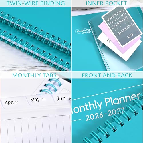 Coboll 2026-2027 Monthly Planner - 2026-2027 Planner from January 2026 to December 2027, 8.5'' x 11'', 2-Year Planners with Inner Pocket - Image 5