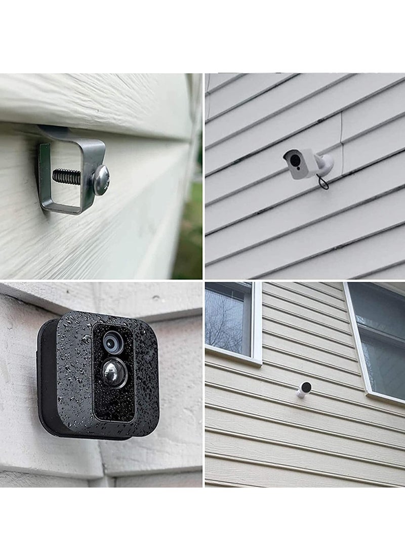 KASTWAVE Vinyl Siding Hook, Non-Hole Outdoor Siding Hanger Camera Mounting Clip, Stainless Steel Siding Mounting Bracket for Blink Outdoor Security Camera System, Doorbell, Hanging Light, Trim 12Pcs - Image 4