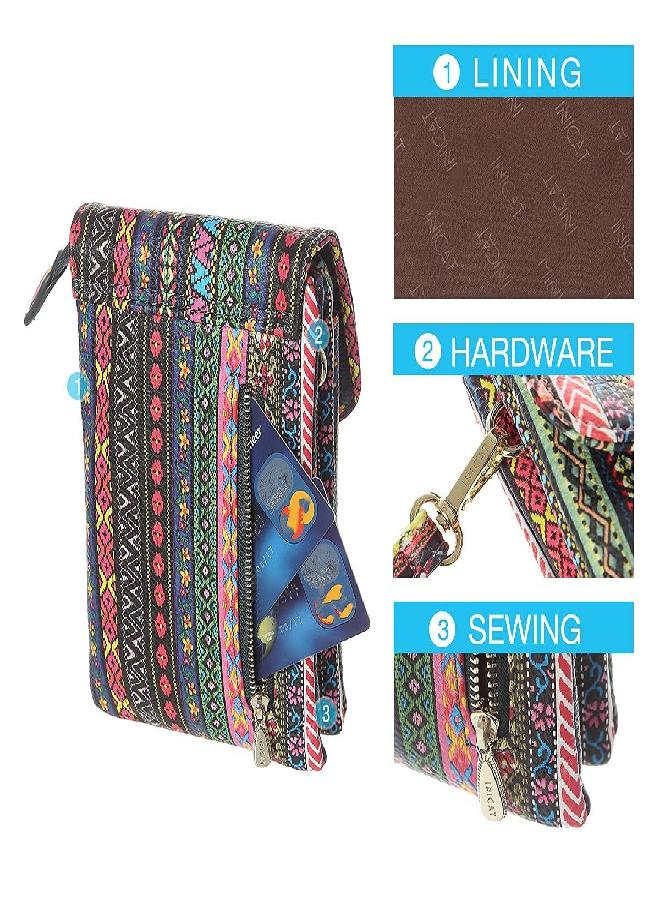 MINICAT MINICAT Roomy Pockets Series Small Crossbody Bags Cell Phone Purse Wallet for Women(Upgraded National-Style) - Image 3