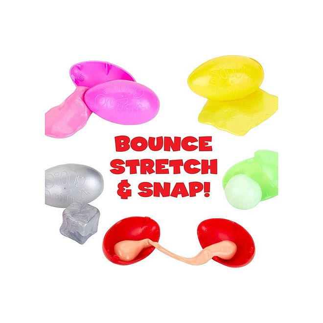 Crayola ألعاب سلايم وبوتي من كرايولا، أنشطة مرحة، موضوع البيض، هدية للجنسين، 4 سنوات فما فوق، الطول 18 سم × العرض 6 سم × الارتفاع 4 سم، عبوة من 5 - متعددة الألوان - Image 4