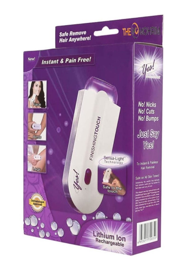 نظام Finishing Touch YES لإزالة الشعر من جميع أنحاء الجسم والوجه والساقين والذراعين والإبطين - Image 4